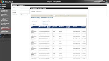 Shortcuts - Understanding Memberships reports
