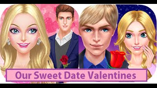 Our Sweet Date Valentines Day SamSung/Apple Girls Video Game First Look Play Through screenshot 2