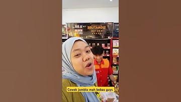 momen lucu ketika wanita jomblo kasih pantun karyawan Alfamart ‼️‼️ #ngakak #lucu #pantun #kocak
