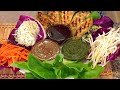 How To Make Thai Lettuce Wraps-Satay Chicken-Peanut-Sweet Chili-Tamarind Sauce-Coconut Curry Noodles