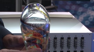 ECOC Exhibition 2016 – Sven Kruger (HUBER + SUHNER Cube Optics) and Nick Parsons (Polatis)