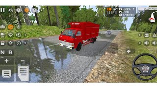 Mini truck mod' for Bus simulator Indonesia truck mod android gameplay  screenshot 4