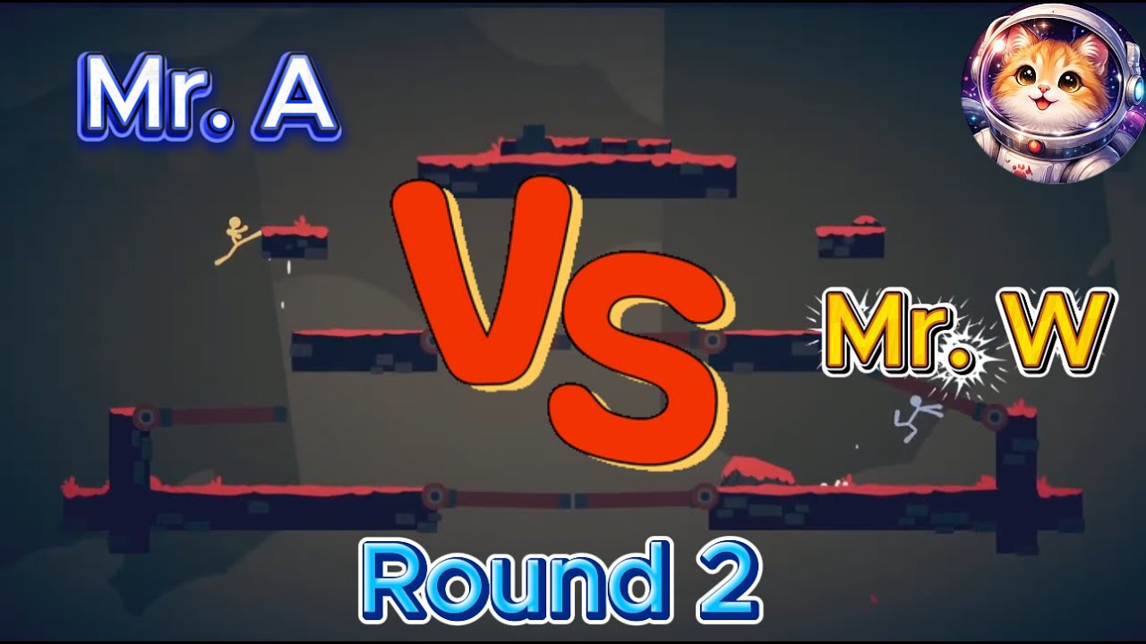 STICK FIGHT Round 2 (Mr.A vs. Mr.W)
