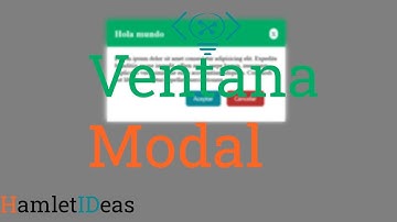 Como hacer una ventana modal con Javascript