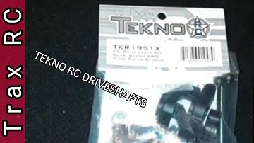 Installing Tekno RC M6 Driveshafts into our Stampede VXL