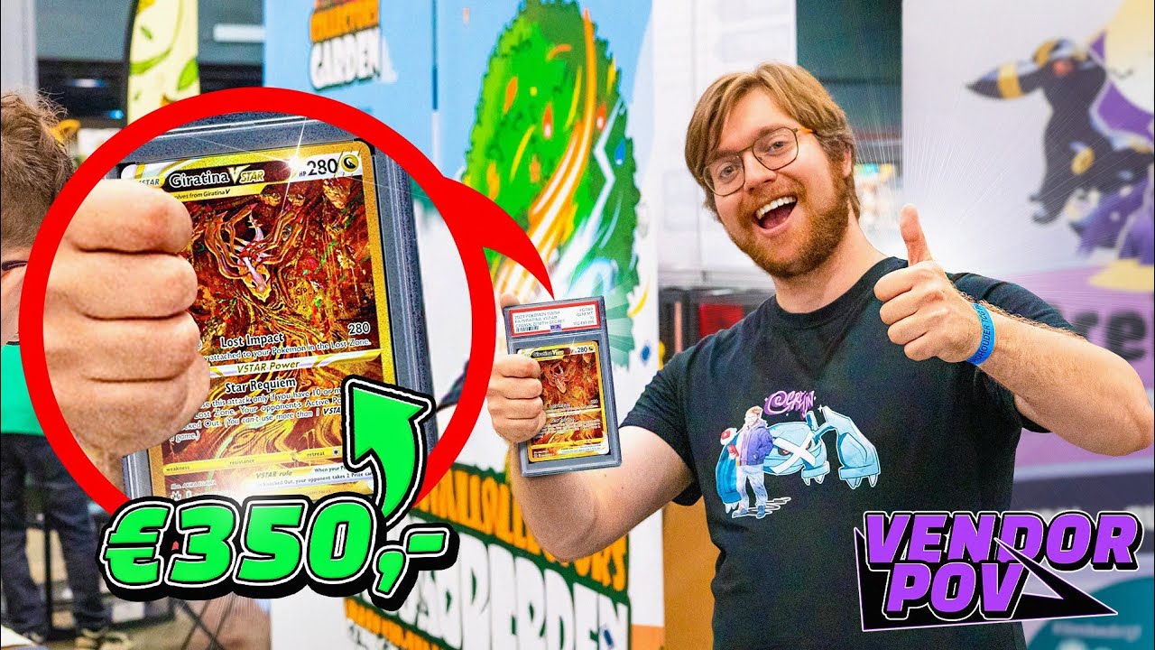 Точка зрения продавца | TCGParadise, день 1, 350 евро: Гиратина продана YOUTUBER'у!