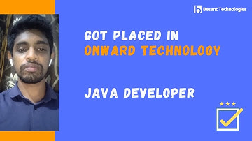 Besant Technologies T Nagar Review | Fazil Got Placed as Java Developer 3LAC | Java FullStack Course
