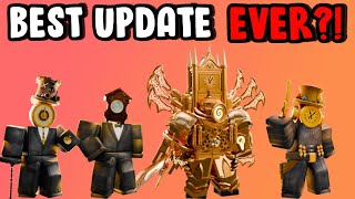 THE CLOCK EVENT UPDATE IS INSANE! | Toilet Tower Defense