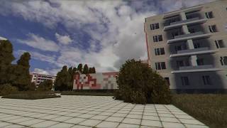 Припять в майнкрафт/ Pripyat in minecraft Припять в майнкрафт/ Pripyat in minecraft