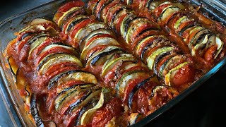 RATATOUILLE - RECEPT Z VOŇAVEJ, PEČENEJ ZELENINY - FRANCÚZSKA KLASIKA.