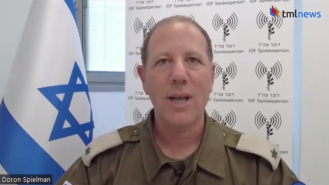 IDF Spokesman Details Strategies for Eliminating Hamas in Exclusive ...