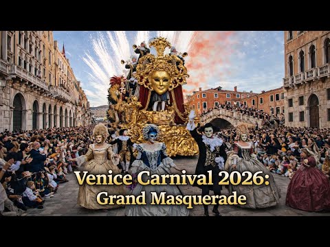Venice Carnival 2026 | Inside the Grand Masquerade Parade - YouTube