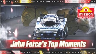 John Force's Top 5 moments from the New England Nationals Profile
