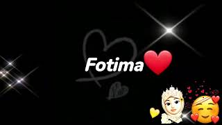 Fotima ismiga video 🌝❤💫#short #muniba #fotima #shorts Resimi