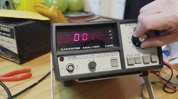 一、SENCORE CA55 Cap. Tester issue