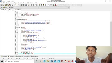 Cara membuat Aplikasi Penyewaan Lapangan Futsal menggunakan devc++|Tugas UAS Pemrograman Terstruktur