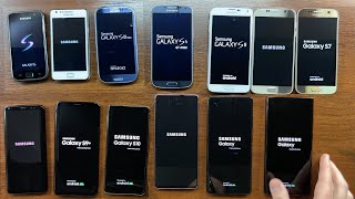 13 Phones Samsung Galaxy S1–S22 Boot Animations screenshot 1