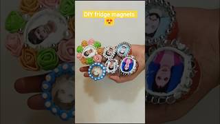 DIY fridge magnets | DIY waste crafts |Bottle Cap Fridge Magnets#shorts#viral #trending #diy #craft