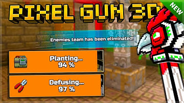 Pixel Gun 3D Added This CSGO Type Game-mode But is It Good...? (Plant The Bomb)
