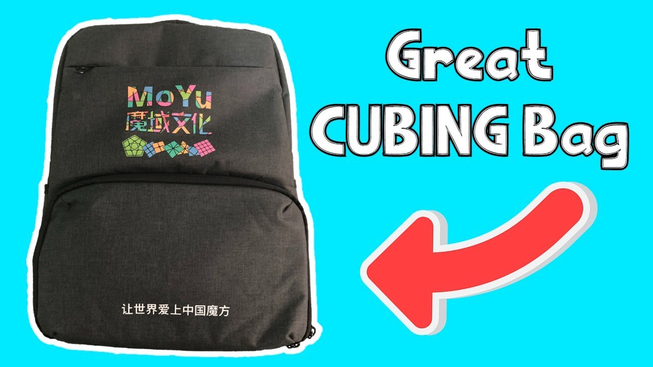 The MoYu Cubing Backpack - YouTube