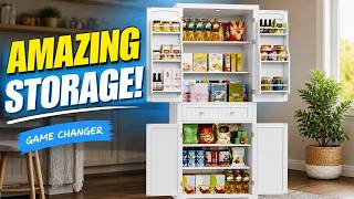 Checking Out This Amazing Amazon Kitchen Cabinet! | Product Review