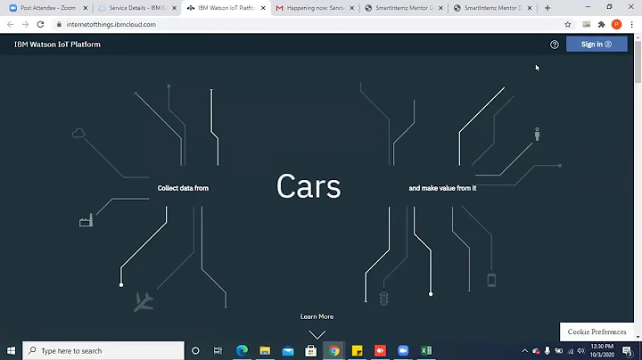 Watson IoT Service Creation