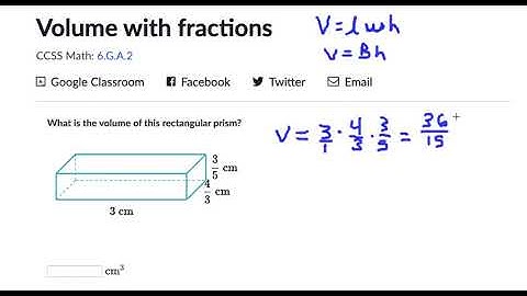 Khan 6th Volume with fractions