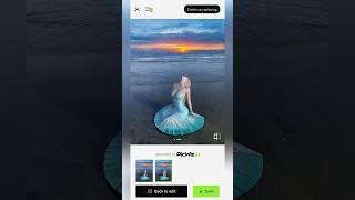Taking photos by the seaside and editing them like this is so convenient! #picwiz #Seaside #photo