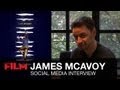 james mcavoy social media interview