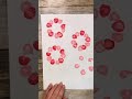 Bottle Print Flowers 🌸 Easy DIY Painting Hack You Must Try 😍