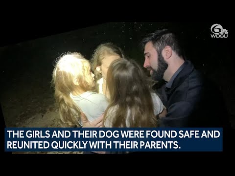 Folsom girls reunite with parents after being lost in the woods for hours