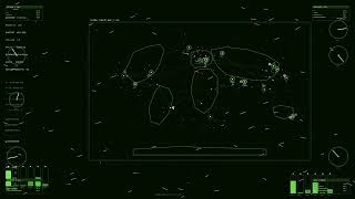 🌐 HUD Animation 10 Hour Screensaver Global Threat Map Cybersec SOC