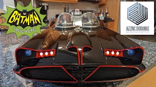 Giant 1:6 Scale Batmobile 1966 by Jazzinc Dioramas Unboxing and Review of the Classic Batman Car.