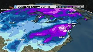 After Blizzard, Snowed-In East Coast Prepares To Dig Out