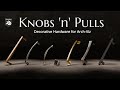 Introducing Knobs 'n' Pulls - Decorative Hardware for Arch Viz in Blender