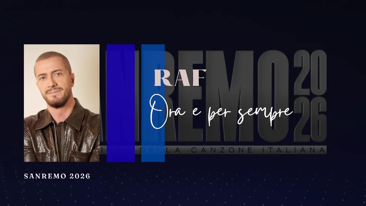 RAF★ORA E PER SEMPRE★KARAOKE INEDITO(SANREMO 2026)