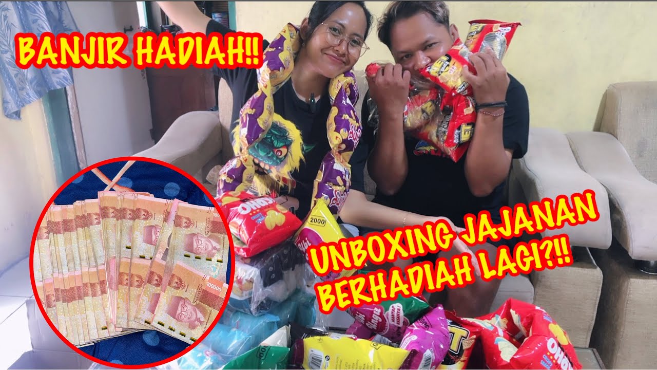 UNBOXING JAJANAN VIRAL BERHADIAH UANG TUNAI⁉️