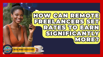 How Can Remote Freelancers Set Rates To Earn Significantly More? - Digital Nomad Success Guide