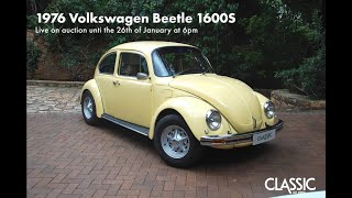 Sold: 1976 Volkswagen Beetle 1600S screenshot 3