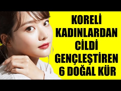 Koreli Kadınlardan Cildi Gençleştiren Altı Doğal Kür