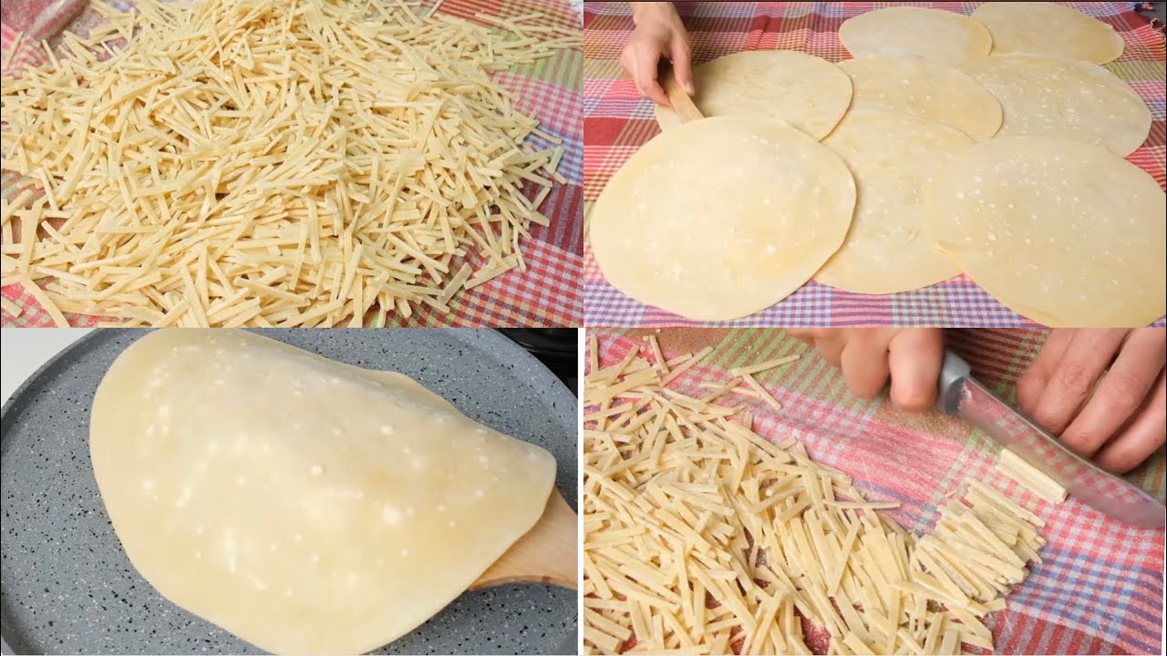 Ramazan Hazırlığına Bu Tarifimle Başlayın‼️Oklavasız Tam Ölçü Evde Kolay Müthiş ERİŞTE