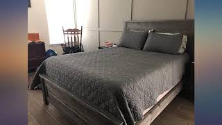 Exclusivo Mezcla 3-Piece King Size Quilt Set with Pillow Shams, as review