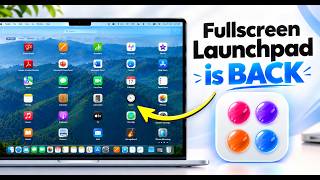 Missing Launchpad on macOS 26 Trying Launchie