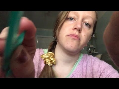 Trimming and styling your hair! 🎀 ✨ ASMR lofi