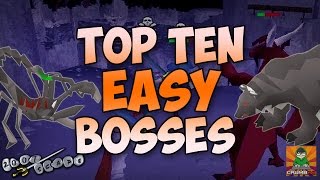 OSRS Top Ten EASY BOSSES