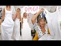 THRIFTING MY DREAM WEDDING DRESS | secondhand wedding dress try on (I can't decide HELP)