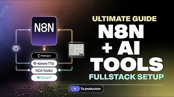 Ultimate n8n Setup: Run AI Services Together (Kokoro TTS, NCA Toolkit) - Complete Tutorial Part-1