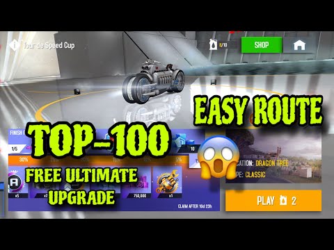FREE ULTIMATE UPGRADE 😱 | Asphalt 8 Tour De Speed Cup Dragon Tree Dodge Tomahawk Top-100