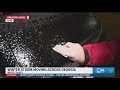 How ice storm is developing in Cleveland, Georgia