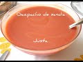 Gazpacho de Sandía. Receta de Justa con Thermomix